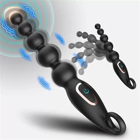 Pull Ring Anal Plug Tutma Aparatlı Su Geçirmez Bükülebilir Şarjlı