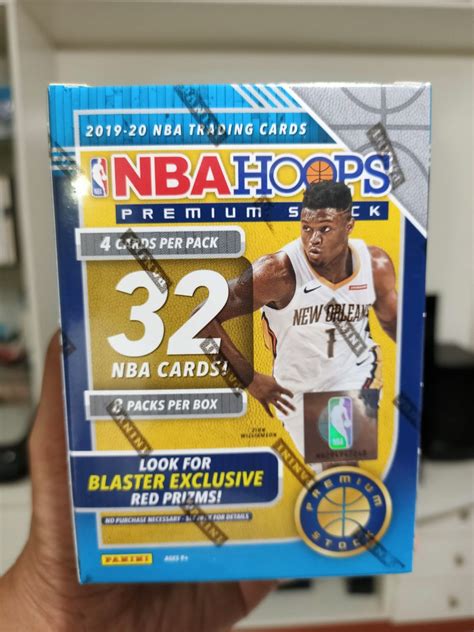 NBA Cards NBA Hoops 2019-20 Premium Stocks Box, NBA cards, NBA ...