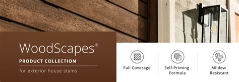 Woodscapes® Exterior House Stains Sherwin Williams