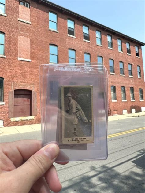 Morehouse To Auction House Exceptionally Rare Babe Ruth Rookie Heading To Rea Press And Media