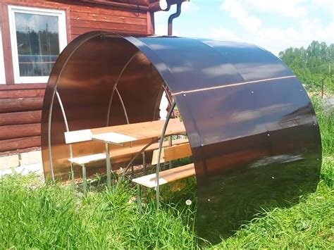 Беседка Пион из поликарбоната — Agro-Shop