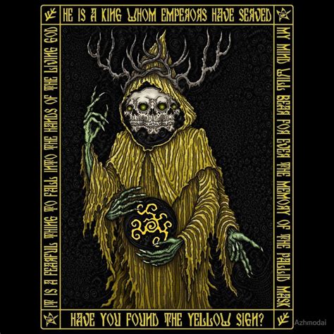 Hastur Icon 2020 Yellow King King In Yellow Yellow Sign Shirt Hp