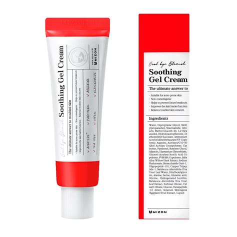 Mizon Good Bye Blemish Soothing Gel Cream 55ml - Pandeoshop