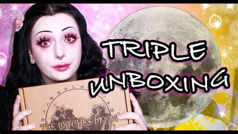 Witches Moon Box Triple Unboxing Toxic Tears Youtube