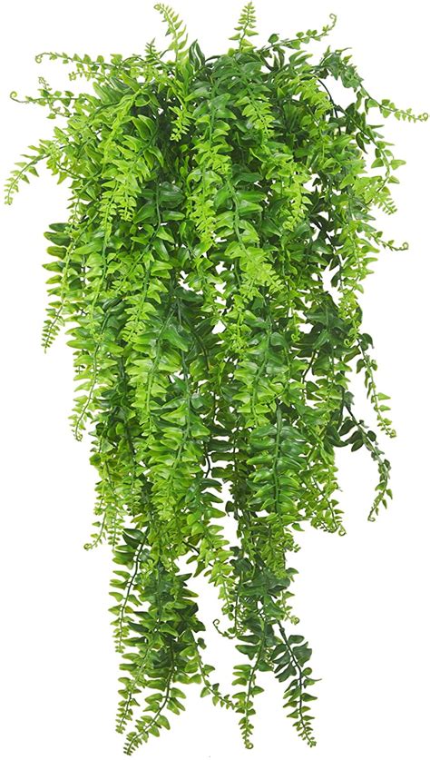 Bueautybox Artificial Plants Vines Ferns Persian Rattan Fake Hanging