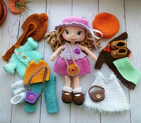 Кукла с гардеробом, Кукла с одеждой в интернет-магазине Ярмарка ...