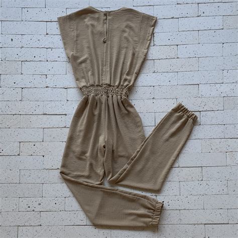 Macac O Regata Air Flow Lastex Na Cintura Nude Dondoca Moda Feminina