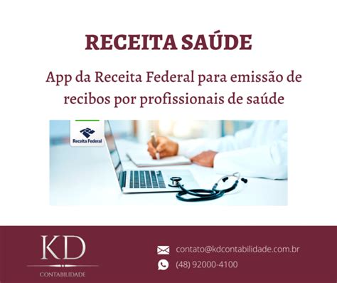 Receita Saúde App Da Receita Federal Para Emissão De Recibos Por