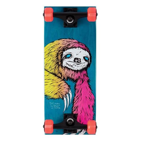 Welcome Sloth Complete Deck 8 Skateboards Skateboard Sets