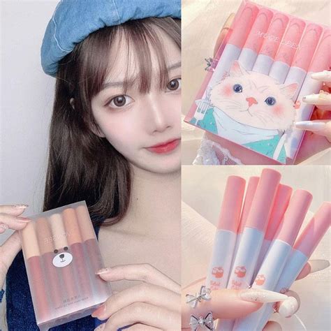 Velvet Lip Gloss Piece Lipstick Nude Long Lasting Moisturizing Lip Gloss Creamy Matte J A