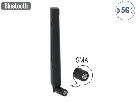 Delock Produkte 12633 Delock 5G LTE Antenne SMA Stecker 0 5 2 3 DBi