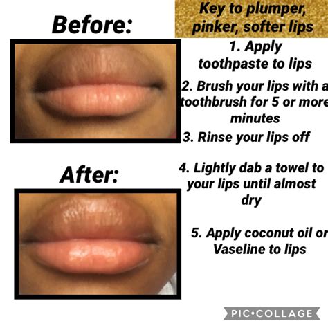 Better lips in 5 easy steps!!!! | Smooth lips, Soft lips, Nice lips