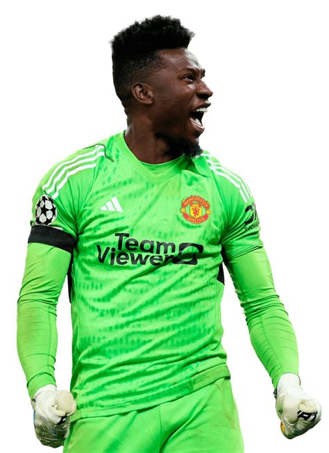 Onana Render PNG Transparent Manchester United