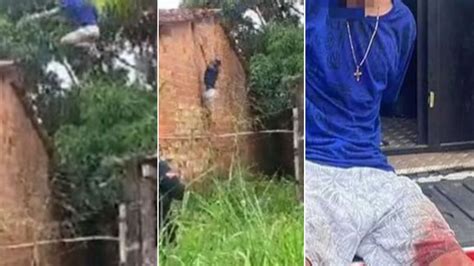 VÍdeo ‘homem Aranha Tenta Fugir Da Polícia Mas Cai De Telhado E