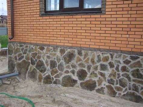 Цоколь из искусственного камня: Искусственный камень для цоколя – виды ...