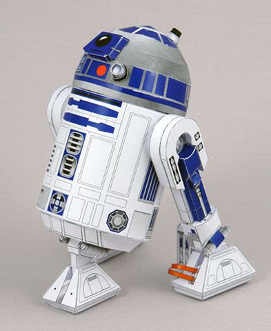 Бумажный робот R2-D2 (Robot R2D2 from paper) » Роботы своими руками