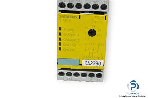 Siemens 3tk2828 1bb41 Sirius Safety Relay Platinum International