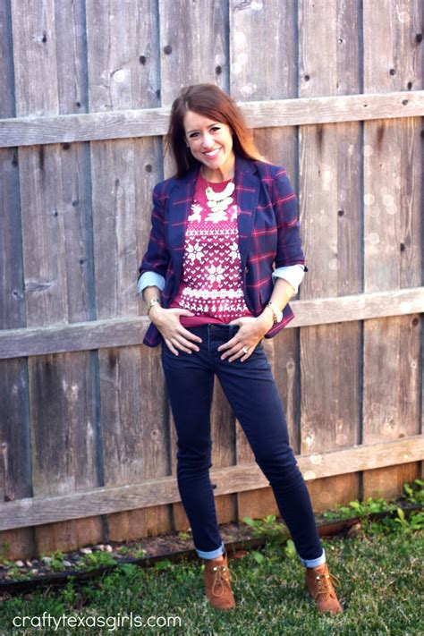 Crafty Texas Girls Party Planning Tacky Christmas Sweater