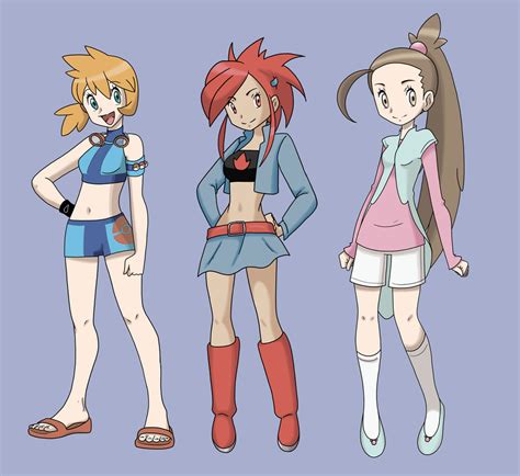 Pokemon Trainer Redesigns By Disneyaddict2012 On Deviantart