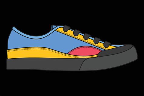 Download Vector Sneakers Shoes For Training Running Shoe Vector