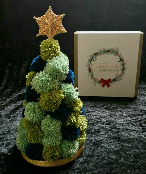 Pom Pom Tree Craft Box My Handmade Christmas