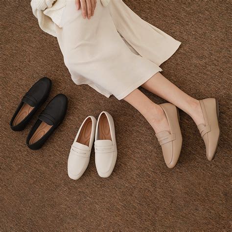 Jual Nakedsol London Loafers Black Oat Nude Sepatu Unisex Sendal Unisex Sepatu Loafers