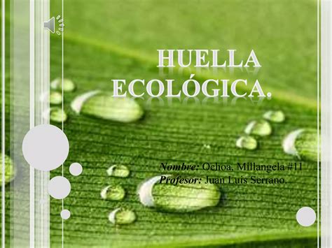 Huella Ecologica Ppt Descarga Gratuita