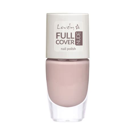 Lovely Nail Polish Full Cover Nude PinkPanda Hr