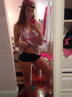 Clothing Pink Mirror Selfie Leg Porn Pic