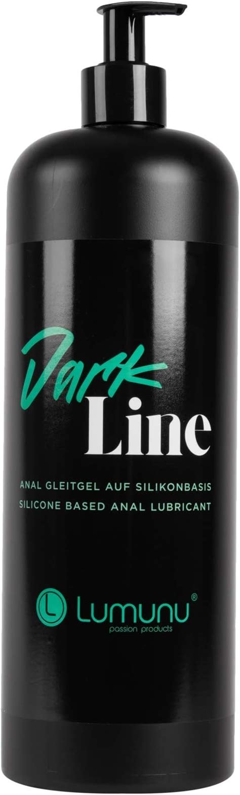 Deluxe Anal Silikonbasiertes Gleitmittel DARK LINE speziell für Männer Anal Sex ml von