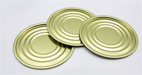307 83mm Tin Bottom Normal Open End With Dimple For Food Can Tinplate