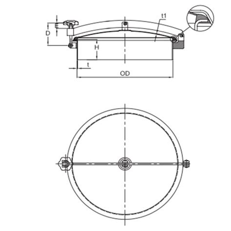 Люк круглый купить