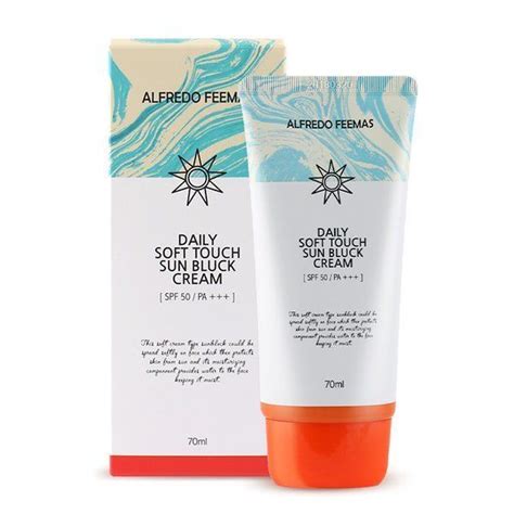 ᐉ Солнцезащитный крем SPF 50 Alfredo Feemas Daily Soft Touch Cream SPF ...