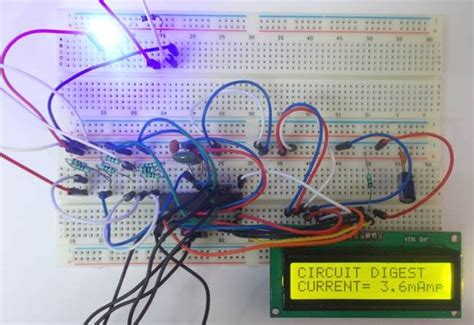 Амперметр на 100 мА на микроконтроллере AVR ATmega8: схема и программа на С