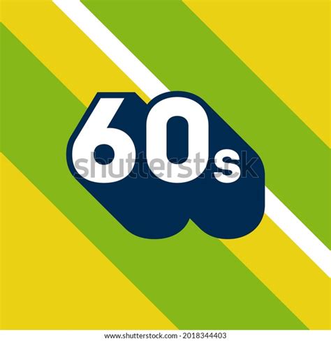 60s Logo Design 1960s Sign Long Stock Vector Royalty Free 2018344403