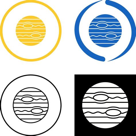 Neptune Icon Design 44255920 Vector Art At Vecteezy
