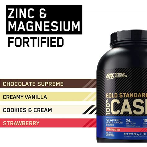Optimum Nutrition 100% Casein Protein 1.8kg | Lowest Price | HPnutrition.ie