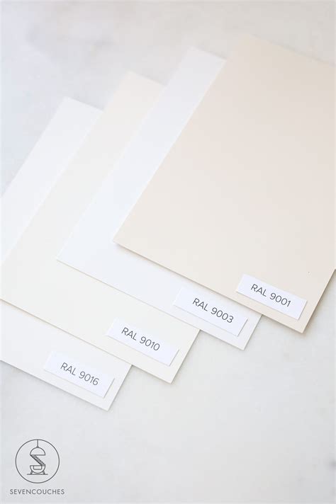 Ral Kleuren Wit 4x De Meest Gekozen Verfkleuren En Deze Wittint