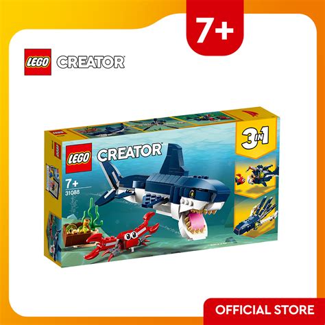 Jual Lego®️ Lego Creator 31088 Deep Sea Creatures (230 Pieces) Di ...