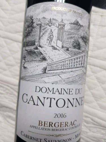 Domaine Du Cantonnet Bergerac Rouge Vivino Us