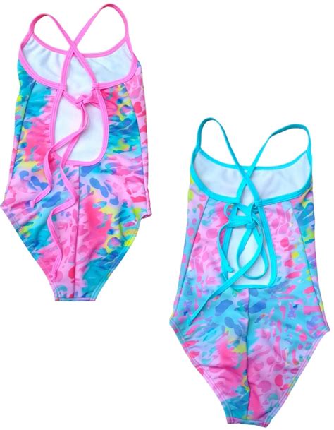 BIKINI PARA NENA CON RECORTE Y CRUZADA EN LA ESPALDA ELEMENTO America Bebes