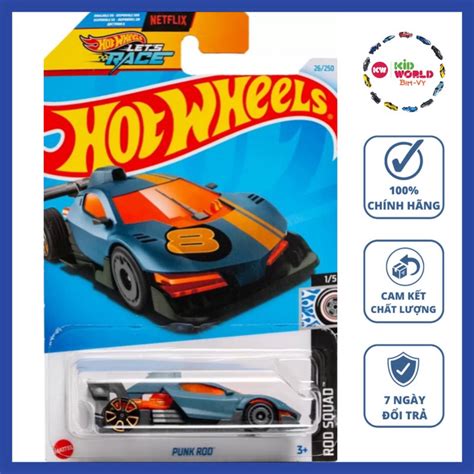 Xe mô hình Hot Wheels basic Punk Rod HTC98 Shopee Việt Nam