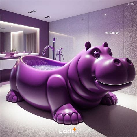 Unleash The Playfulness With Hippo Shaped Bathtubs For Kids Luxarts