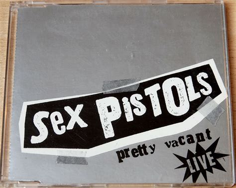 SEX PISTOLS Pretty Vacant Live CD Single 4 Songs Incl The Stooges Cover No Fun HIGHLY
