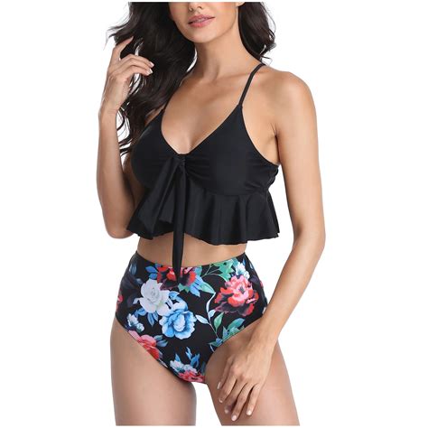 Tponi Sexy Swimsuits For Women One Piece Elastic Hot Pink Clearance Womans Purple Bikini Panties