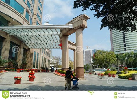 Shenzhen China Hotel Buildings Editorial Photo Image Of Guangdong