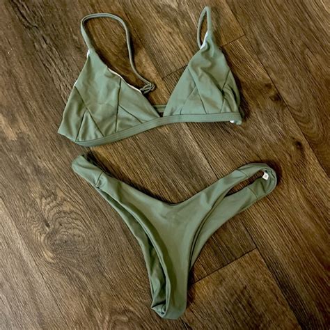 Swim Sage Green Bikini Poshmark