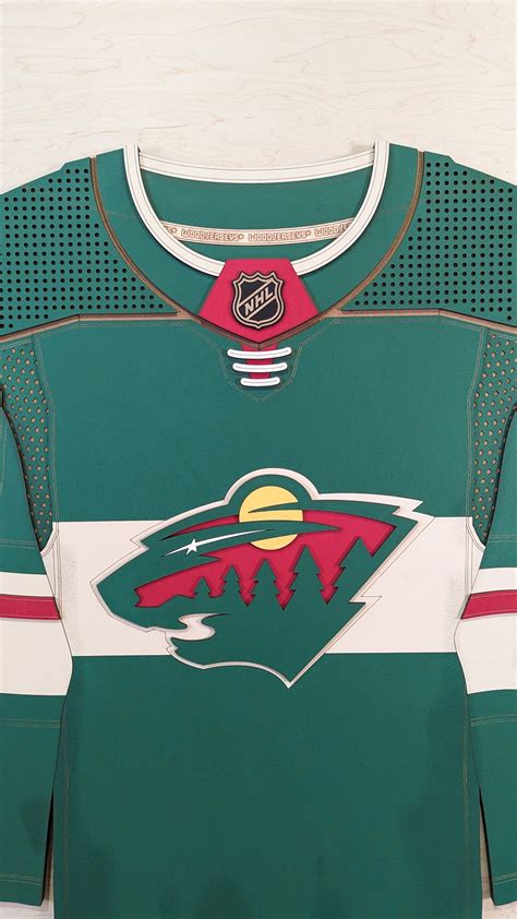 Minnesota Wild Home Woodjersey Woodjerseys