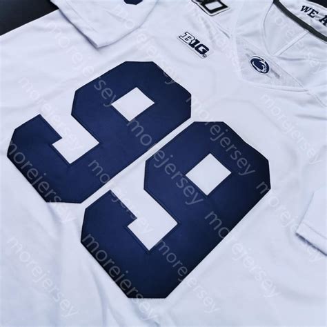 Jerseys PSU Penn State Football Jersey NCAA Football College Johnny ...