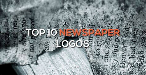 Top 10 Newspaper Logos Logo Design Works